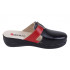 Odpružená zdravotná obuv MED20 - Čierna s červenou